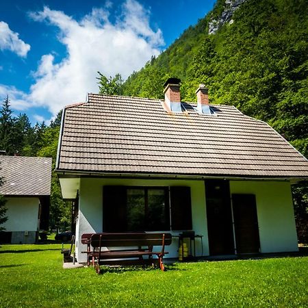 Вилла Pocitniska Hisa Radovna Zgornja Radovna Экстерьер фото