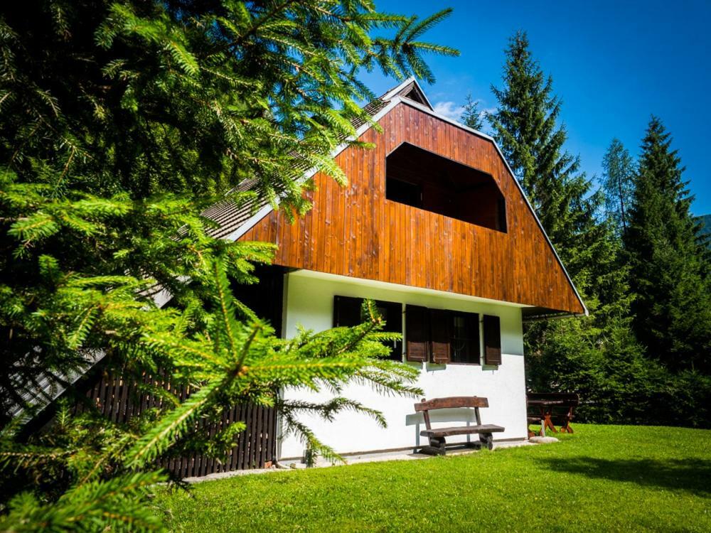 Вилла Pocitniska Hisa Radovna Zgornja Radovna Экстерьер фото